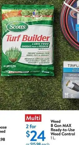 Walmart Scotts Turf Builder Lawn Food offer