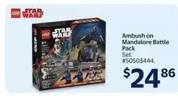 Walmart LEGO Star Wars Ambush On Mandalore Battle Pack offer