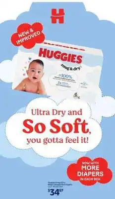 Walmart Huggies Snug & Dry Diapers offer