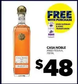 Real Canadian Liquorstore Casa Noble Añejo Tequila offer