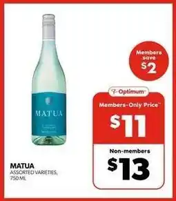 Real Canadian Liquorstore Matua offer