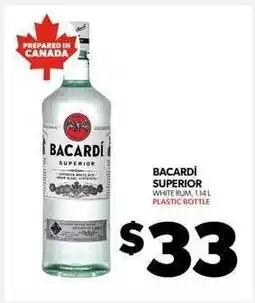 Real Canadian Liquorstore Bacardí Superior offer