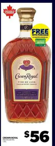 Real Canadian Liquorstore Crown Royal offer