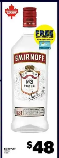 Real Canadian Liquorstore Smirnoff offer