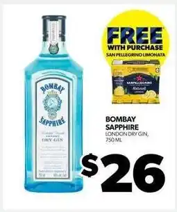 Real Canadian Liquorstore Bombay Sapphire offer