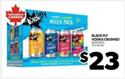 Real Canadian Liquorstore Black Fly Vodka Crushed offer