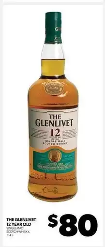 Real Canadian Liquorstore The Glenlivet 12 Year Old offer