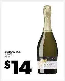 Real Canadian Liquorstore Yellow Tail Bubbles offer
