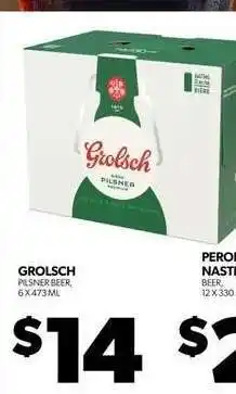 Real Canadian Liquorstore Grolsch Pilsner Beer offer