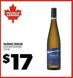 Real Canadian Liquorstore Sumac Ridge Gewurztraminer offer