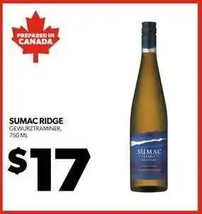 Real Canadian Liquorstore Sumac Ridge Gewurztraminer offer