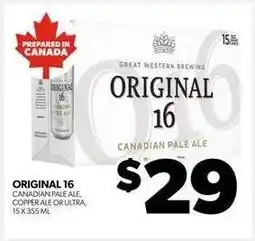 Real Canadian Liquorstore Original 16 offer