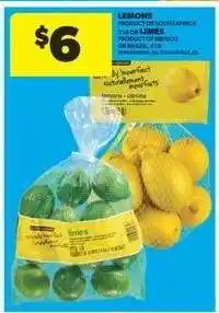 Real Canadian Superstore Lemons and Limes offer