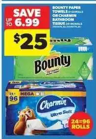 Real Canadian Superstore Bounty Paper Towels or Charmin Bathroom Tissue offer