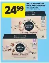 Real Canadian Superstore Millie Moon Club Pack Diapers offer