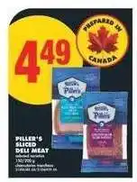 No Frills PILLER’S SLICED DELI MEAT offer