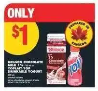 No Frills NEILSON CHOCOLATE MILK 1% or YOPLAIT YOP DRINKABLE YOGURT offer