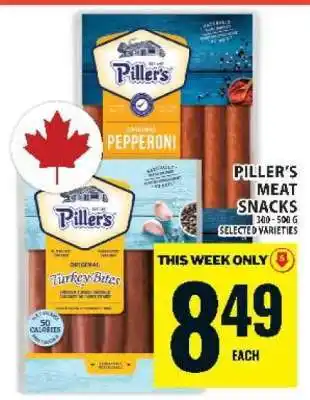 Food Basics PILLER’S MEAT SNACKS offer