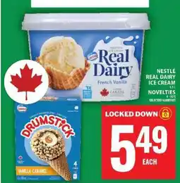 Food Basics Nestlé Real Dairy Ice Cream & Novelties offer