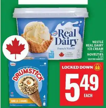 Food Basics Nestlé Real Dairy Ice Cream & Novelties offer