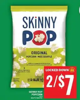 Food Basics SKINNY POP POPCORN offer