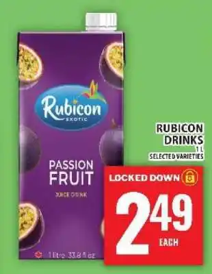 Food Basics Rubicon Exotic Passion Fruit Juice Drink offer