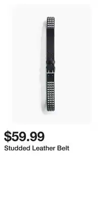H&M Studded Leather Belt offer