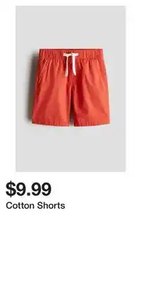 H&M Cotton Shorts offer