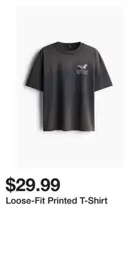 H&M Loose-Fit Printed T-Shirt offer