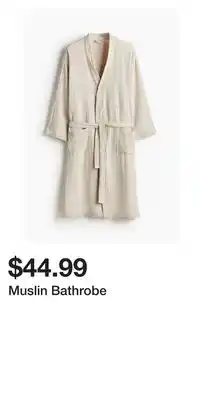 H&M Muslin Bathrobe offer