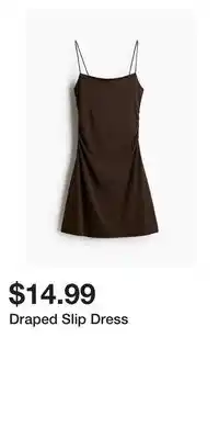 H&M Draped Slip Dress offer
