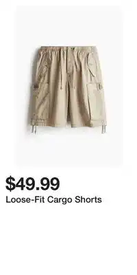H&M Loose-Fit Cargo Shorts offer