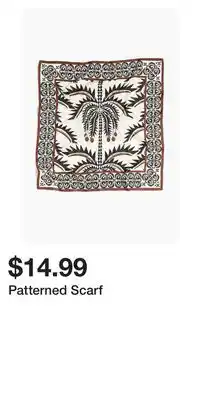 H&M Patterned Scarf offer