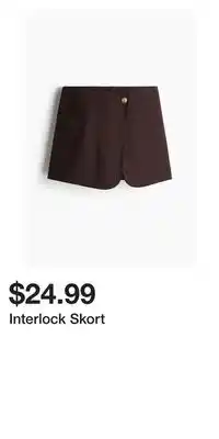 H&M Interlock Skort offer