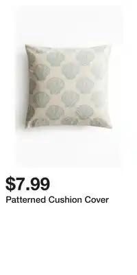 H&M Patterned Cushion Cover offer