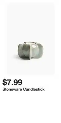 H&M Stoneware Candlestick offer
