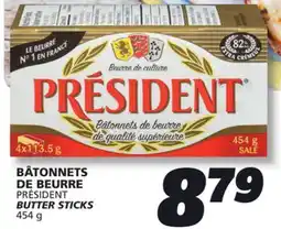 IGA PRÉSIDENT BUTTER STICKS offer