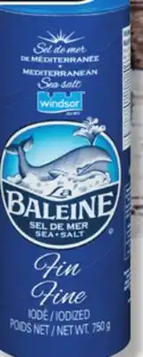 IGA LA BALEINE SEA SALT offer