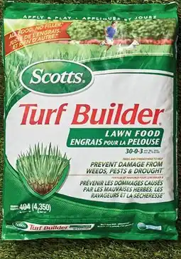 Walmart Scotts Turf Builder Lawn Food offer