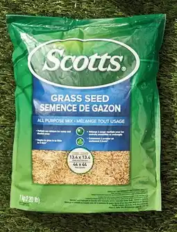 Walmart Scotts All-Purpose Grass Seed offer