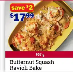 M & M Food Market Butternut Squash Ravioli Bake offer