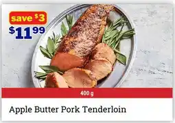 M & M Food Market Apple Butter Pork Tenderloin offer