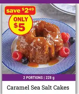 M & M Food Market Caramel Sea Salt Cakes offer