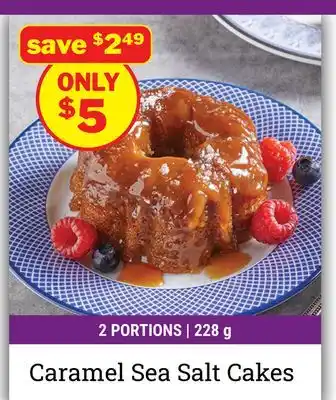 M & M Food Market Caramel Sea Salt Cakes offer