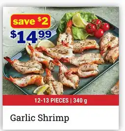 M & M Food Market Garlic Shrimp offer