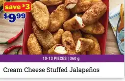 M & M Food Market Cream Cheese Stuffed Jalapeños offer
