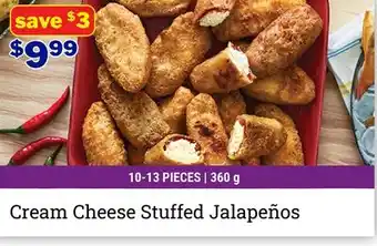 M & M Food Market Cream Cheese Stuffed Jalapeños offer