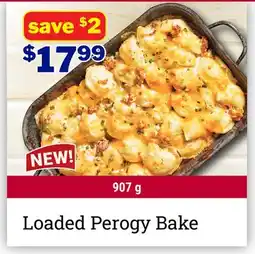 M & M Food Market Loaded Perogy Bake offer