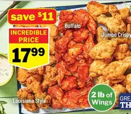 M & M Food Market Fully Cooked Chicken Wings offer
