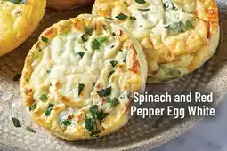 M & M Food Market Spinach and Red Pepper Egg White Omelette Bites offer